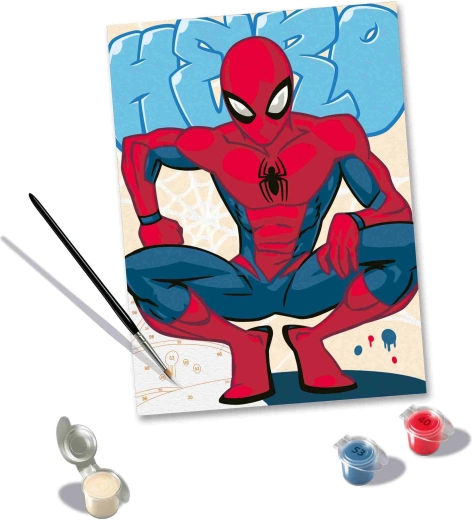 CreArt Spider-man festés számok szerint