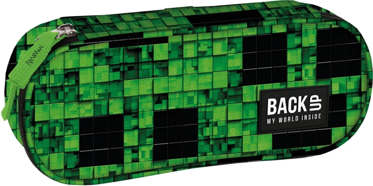 BackUP iskolai tolltartó etui – pixeles dizájn