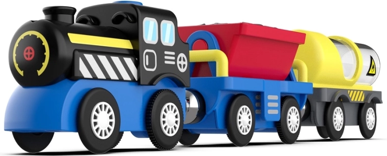 2Kids Toys gőzös tehervonat elemmel - 1 db