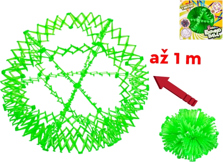 Táguló színes labda gyerekeknek 28–100 cm
