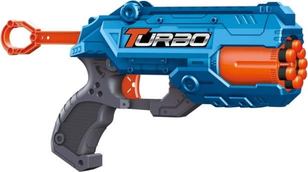 Blaster Turbo + 8 db lövedék