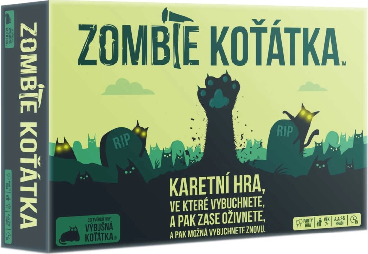 Zombi kiscicák – kártyajáték