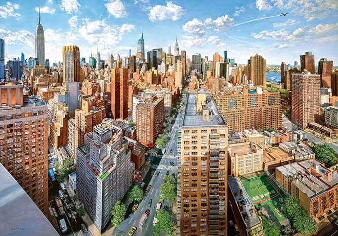 Puzzle New York Város 2000 Darab