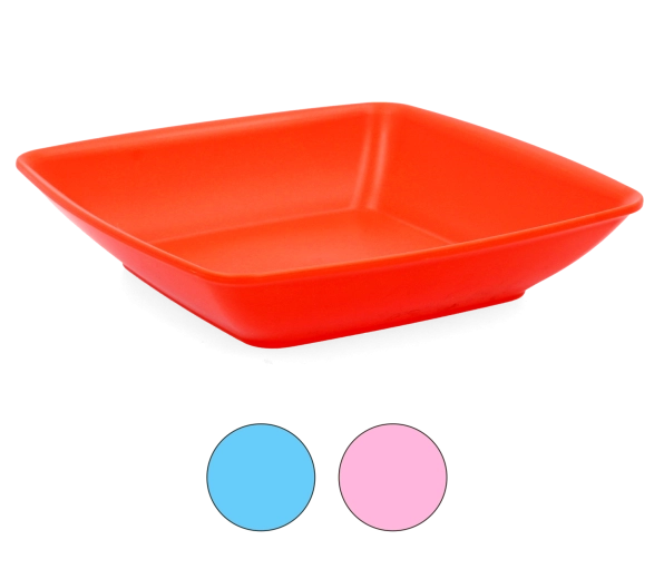 Hobby Life négyzet alakú mélytányér 17,5 cm