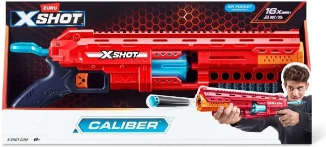 ZURU X-Shot Caliber habszivacs kilövő forgótárral