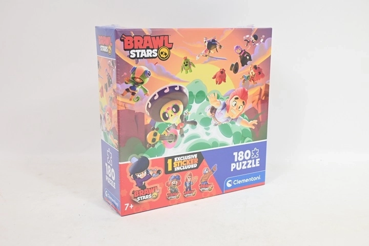Clementoni puzzle Brawl Stars 180 darabos négyzet alakú dobozban