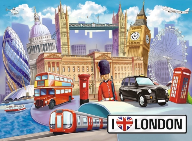 London XXL puzzle – 100 darab