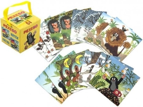 Memóriajáték KISVAKOND 2 papírdobozban