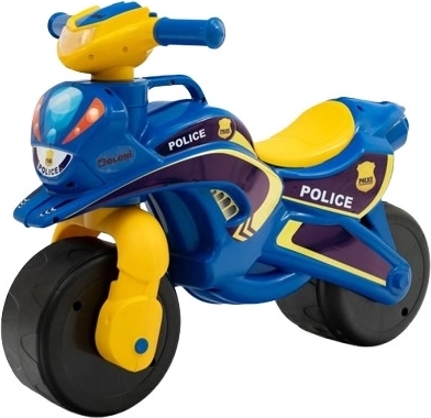 Doloni lábbal hajtós motor sárga-kék 70 × 32 × 52 cm