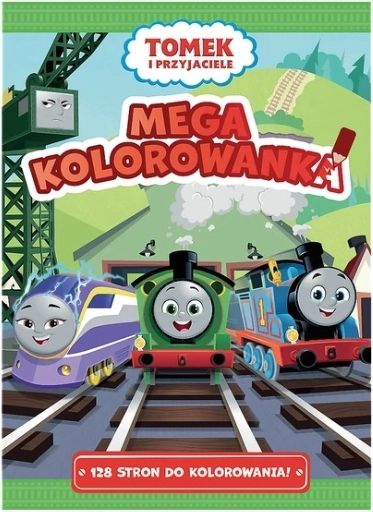 Tomek és barátai (Thomas & Friends) mega színező gyerekeknek