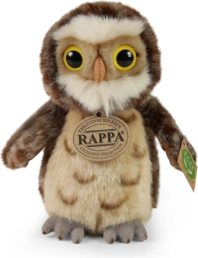Öko-barát plüss bagoly 16 cm