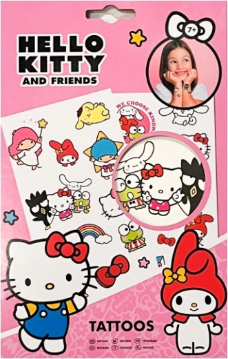 Hello Kitty ideiglenes tetoválás