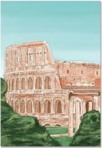 Norimpex Számfestő készlet Róma, Colosseum 40 × 50 cm