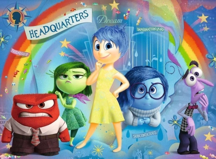 Ravensburger puzzle Agyman: Érzelmek XXL 100 darabos