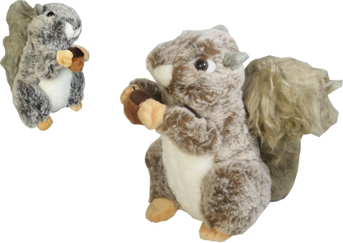 Plüss mókus 20 cm