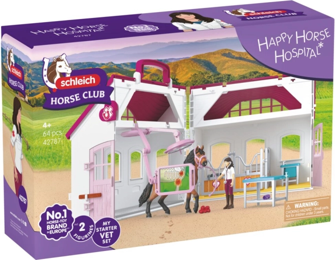 Schleich Horse Club lóklinika „Egészséges paták”