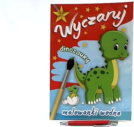 Varázsold elő a dinoszauruszokat – vizes kifestő