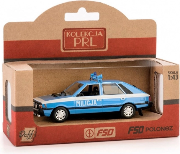 PRL jármű Polonez Milicja