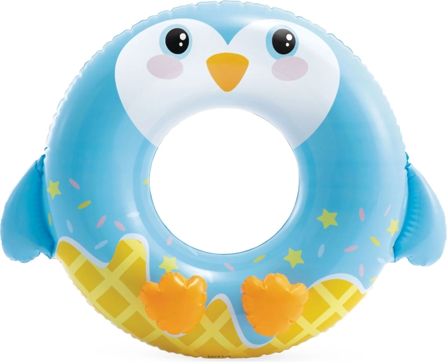 Intex pingvin alakú felfújható úszógumi 81 cm
