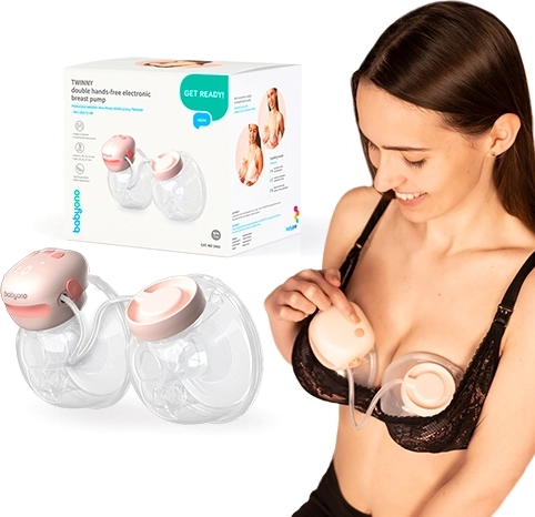 BabyOno Twinny vezeték nélküli dupla elektromos mellszívó