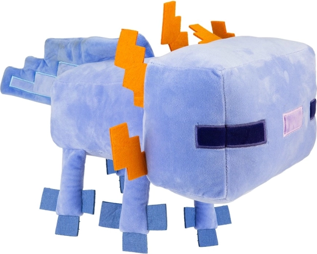 Minecraft plüss axolotl kék 44 cm