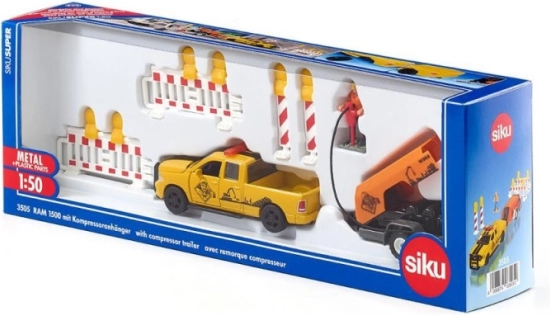 Ram 1500 kompresszoros játékkocsival és kiegészítőkkel