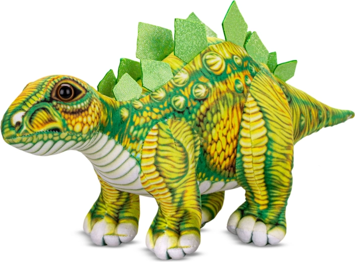 Plüss stegosaurus 36 cm, álló