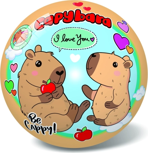 Kapibara mintás labda 14 cm