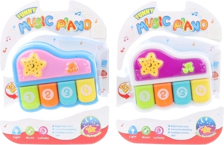 Altató dallamokkal rendelkező gyerekzongora
