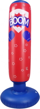 Felfújható bokszzsák piros-kék 125 cm