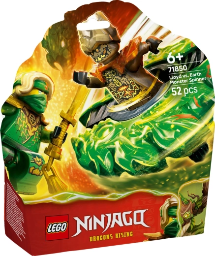 Lego Ninjago: Lloyd vs. földi szörny – pörgettyű készlet