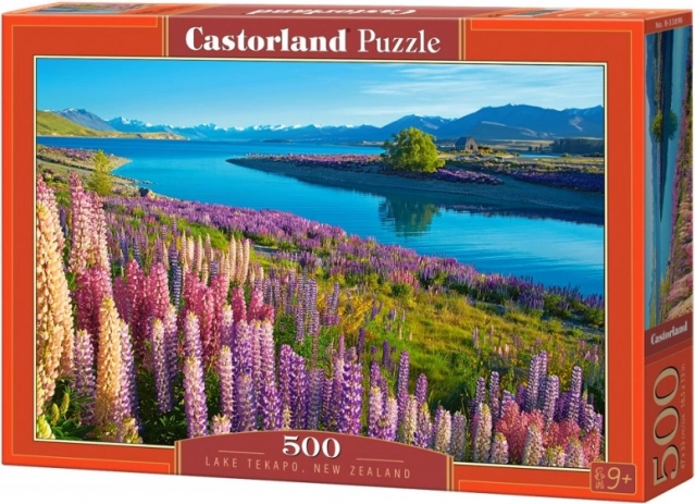 500 darabos puzzle – Tekapo-tó, Új-Zéland