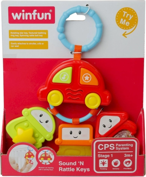 Függőleges autó kulcsokkal