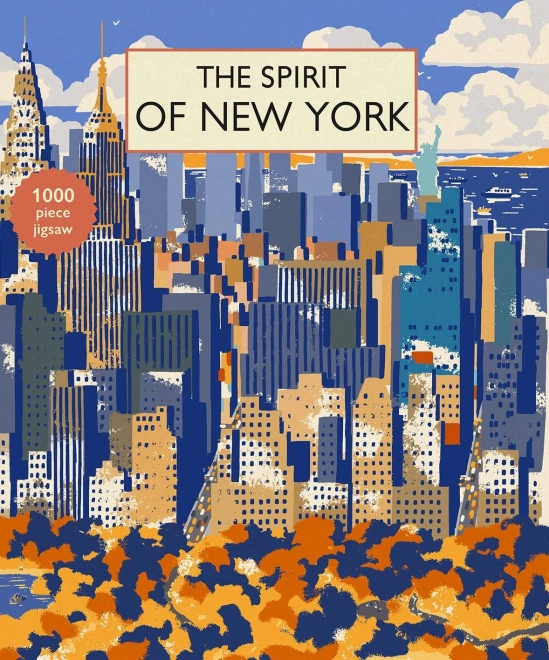 New York szelleme puzzle, 1000 darab