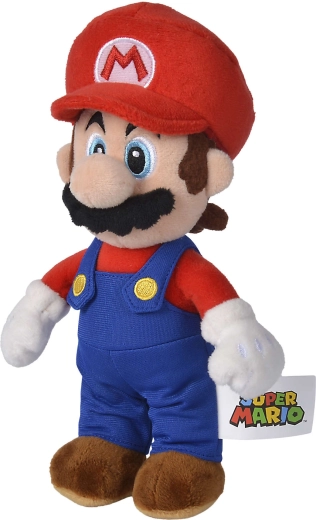 Super Mario plüssfigura – Mario 23 cm