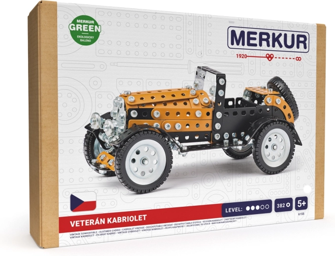 Merkur építőkészlet veterán AERO, 382 darab