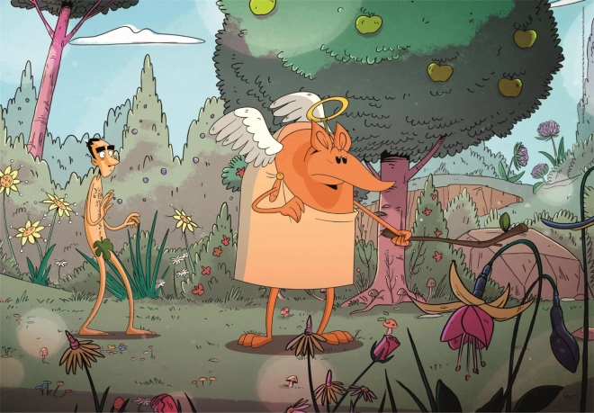 CLEMENTONI Netflix Ez a világ nem fog legyőzni (Zerocalcare II) puzzle, 1000 darab