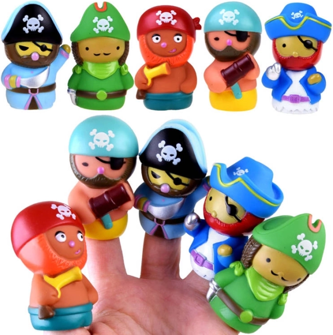 Kalóz ujjbáb készlet Üdvözlet Kaland