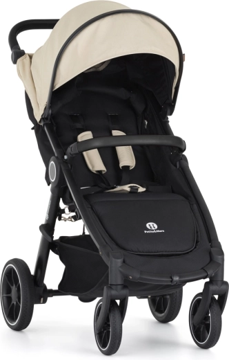 Petite&Mars Street+ RWS Black Sahara Beige sport babakocsi