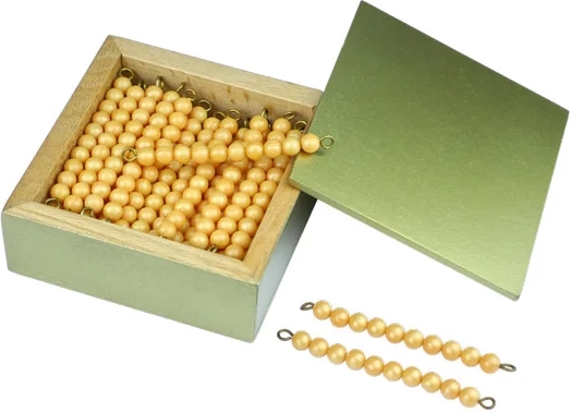 Moyo Montessori arany tízesek dobozban (45 db)