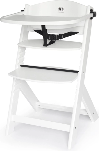 Kinderkraft Enock etetőszék, fehér