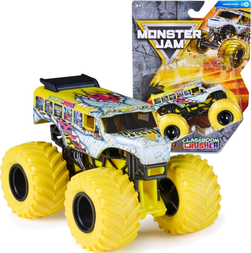 Monster Jam monster truck Classroom Crusher 1:64 (46. sorozat) - 1 db