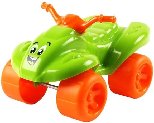 Gyermek műanyag négykerekű 19 cm