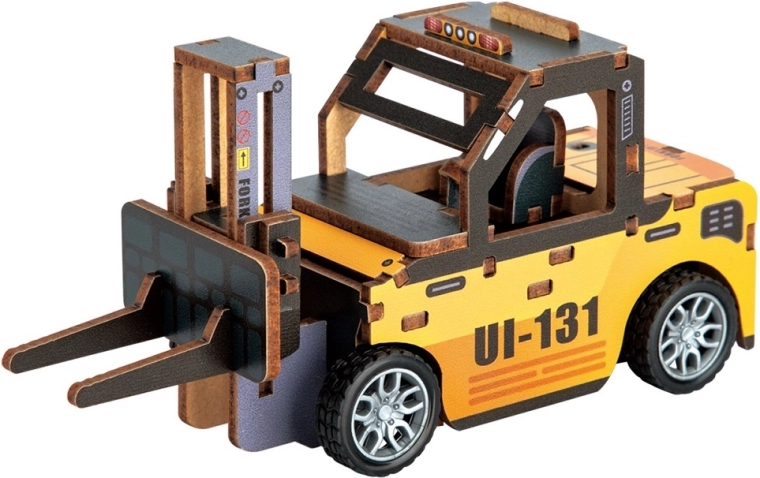 2Kids Toys 3D fa építőjáték – targonca