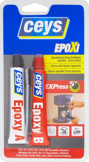 EPOXICEYS 5 perces epoxiragasztó, 30 ml tubus