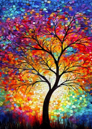 Enjoy puzzle – őszi életfa, 1000 darabos