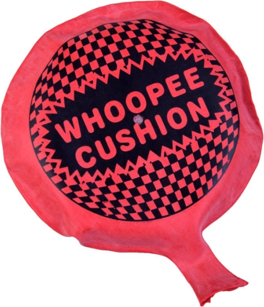 Tréfás pukipárna (whoopee cushion) – 1 db