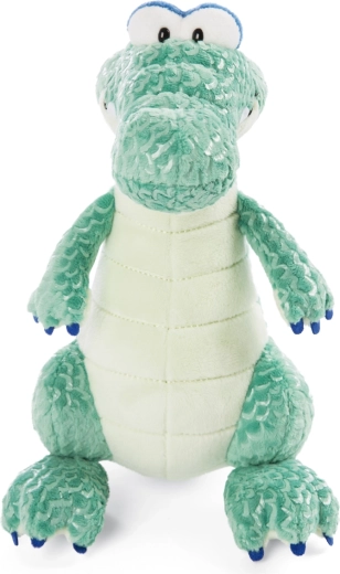 Nici McDile plüss krokodil 27 cm ülő Green