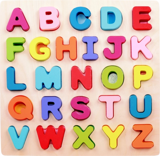 2Kids Toys fa betűkirakó puzzle – ábécé