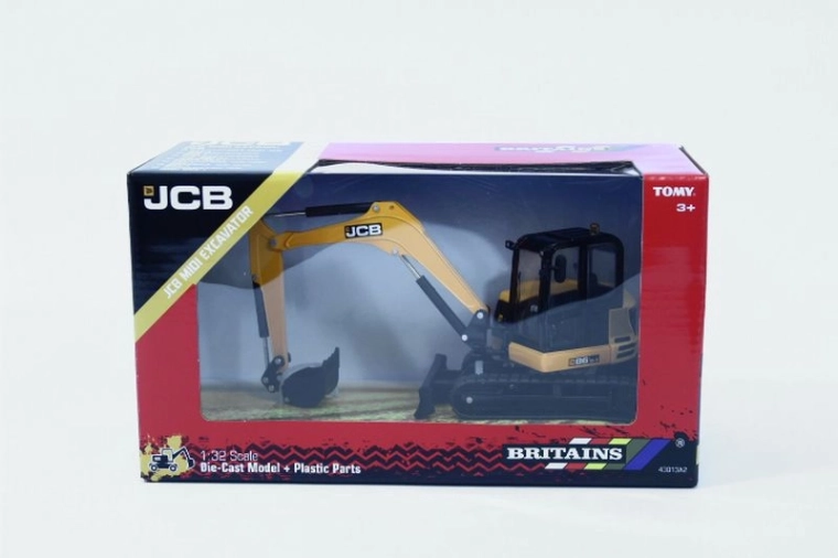 Britains JCB midi lánctalpas kotrógép 86C-1 (1:32)